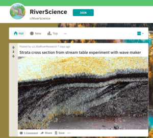 river science reddit page screenshot