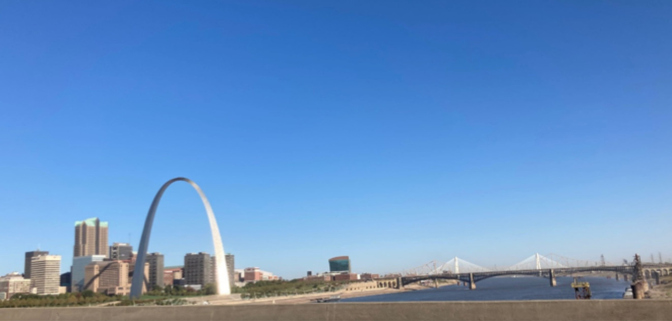 St Louis Arch Skyline