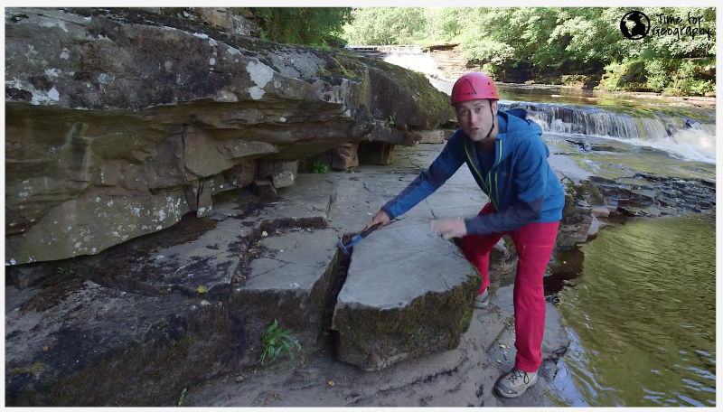 time for geography - river erosion processes